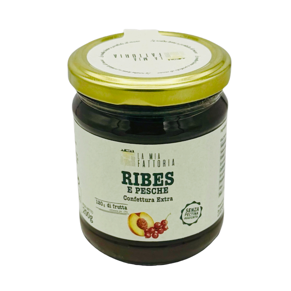 Confettura Extra di Ribes e Pesche